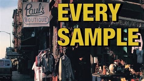 paul's boutique samples|Every Sample From Beastie Boys' 'Paul's Boutique'.